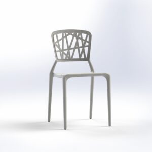 An image of an unbreakable chair made from durable materials, designed to withstand heavy use and provide long-lasting support and comfort.