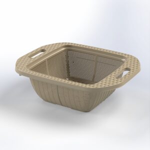 Teak | Strainer - Beige